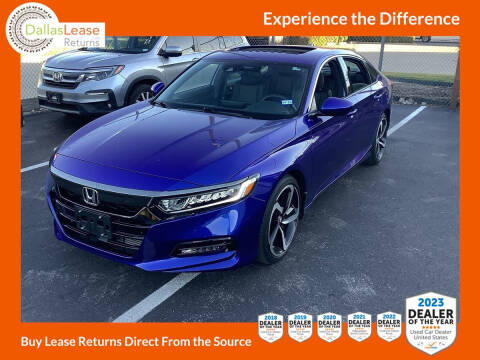 2019 Honda Accord for sale at Dallas Auto Finance in Dallas TX