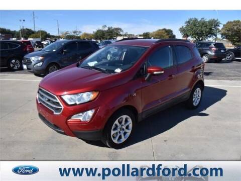 2018 Ford EcoSport for sale at South Plains Autoplex by RANDY BUCHANAN in Lubbock TX