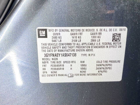 2010 Cadillac SRX Luxury Collection