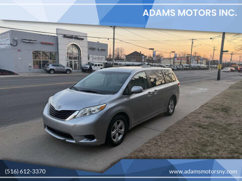 2011 Toyota Sienna for sale at Adams Motors INC. in Inwood NY
