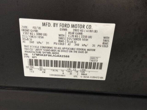 2018 Ford Explorer Limited