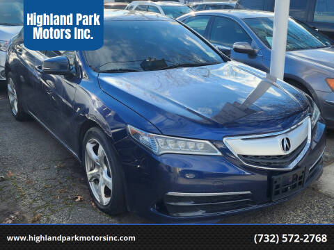 2015 Acura TLX for sale at Highland Park Motors Inc. in Highland Park NJ