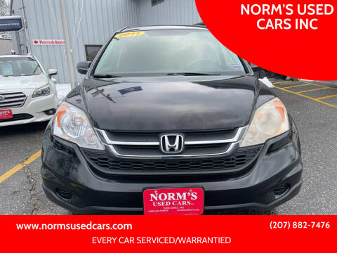 2011 Honda CR-V for sale at NORM'S USED CARS INC in Wiscasset ME