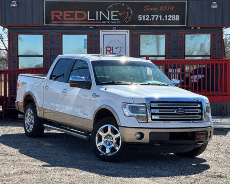 2013 Ford F-150 for sale at REDLINE AUTO SALES LLC in Cedar Creek TX