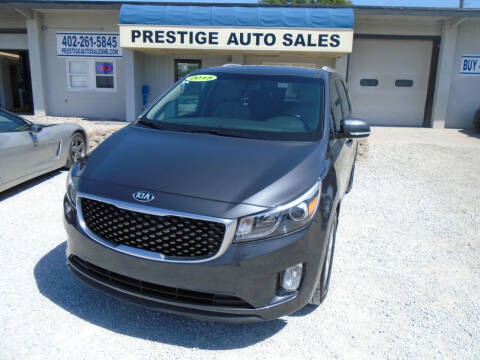 2015 Kia Sedona for sale at Prestige Auto Sales in Lincoln NE