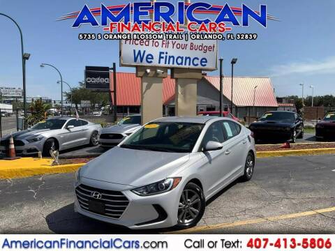 2018 Hyundai Elantra for sale at American Financial Cars in Orlando FL