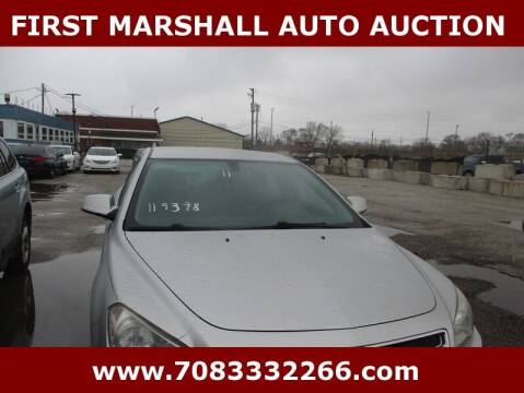 2011 Chevrolet Malibu for sale at First Marshall Auto Auction in Harvey IL