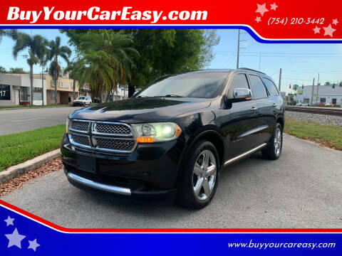 2011 Dodge Durango for sale at BuyYourCarEasy.com in Hollywood FL