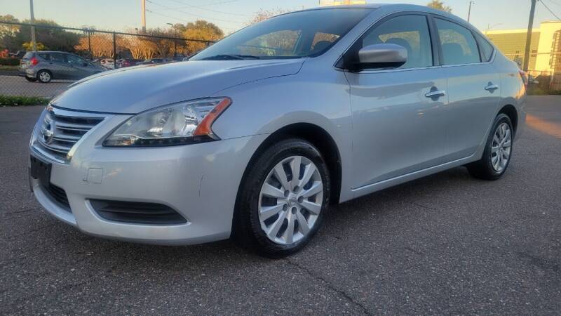 2015 Nissan Sentra for sale at Florida Coach Trader, Inc. in Tampa FL