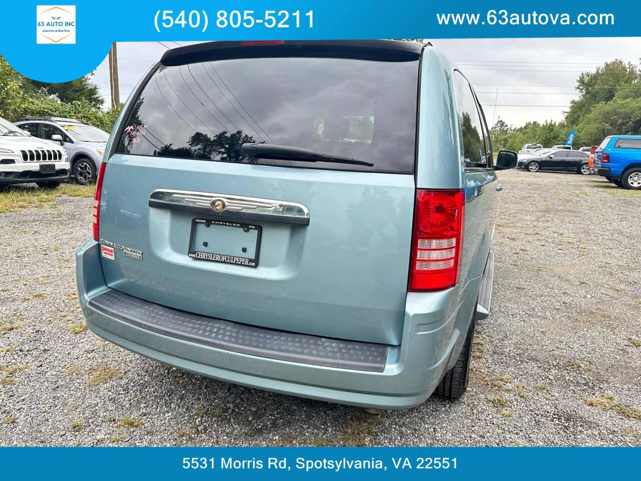 2008 Chrysler Town and Country for sale at 63 Auto Inc in Spotsylvania, VA