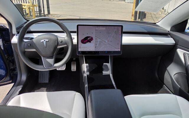 Dk. Blue 2019 Tesla Model 3 Long Range AWD Long Range 4dr Fastback 7