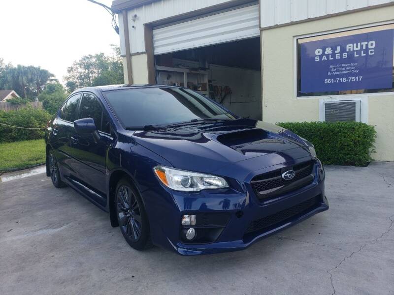 2015 Subaru WRX for sale at O & J Auto Sales in Royal Palm Beach FL