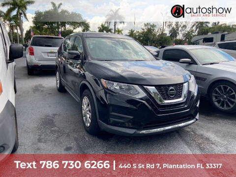2018 Nissan Rogue for sale at AUTOSHOW SALES & SERVICE in Plantation FL