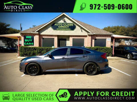 2018 Honda Civic for sale at Auto Class Direct in Plano TX
