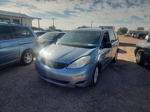 2008 Toyota Sienna for sale at PYRAMID MOTORS - Fountain Lot in Fountain CO