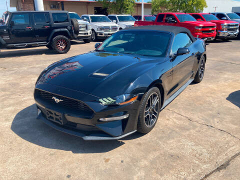 2018 Ford Mustang for sale at ANF AUTO FINANCE in Houston TX