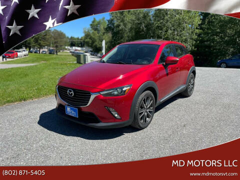 2016 Mazda CX-3 for sale at MD Motors LLC in Williston VT