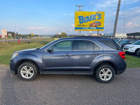 2013 Chevrolet Equinox for sale at Blake's Auto Sales LLC in Rice Lake WI