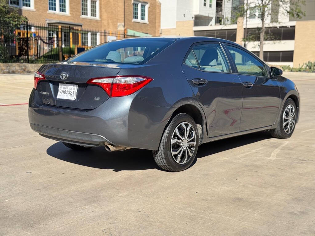 2015 Toyota Corolla for sale at Kanda Motors in Dallas, TX