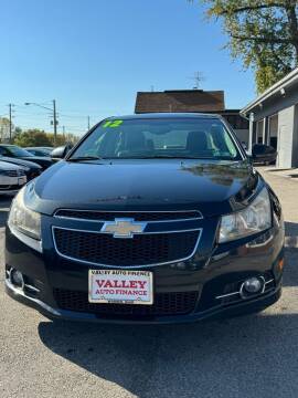 2012 Chevrolet Cruze for sale at Valley Auto Finance in Warren OH