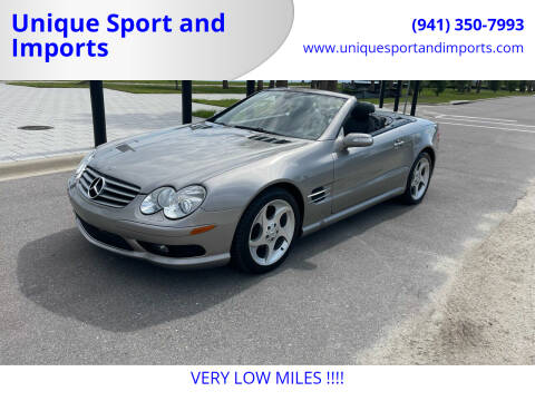 2005 Mercedes-Benz SL-Class for sale at Unique Sport and Imports in Sarasota FL
