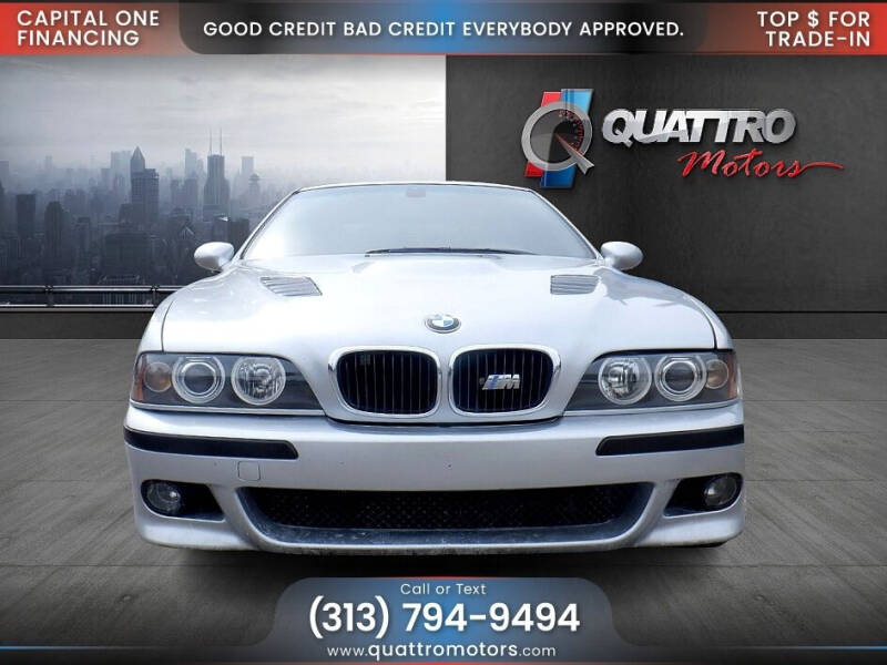 2002 BMW M5 for sale at Quattro Motors in Redford MI