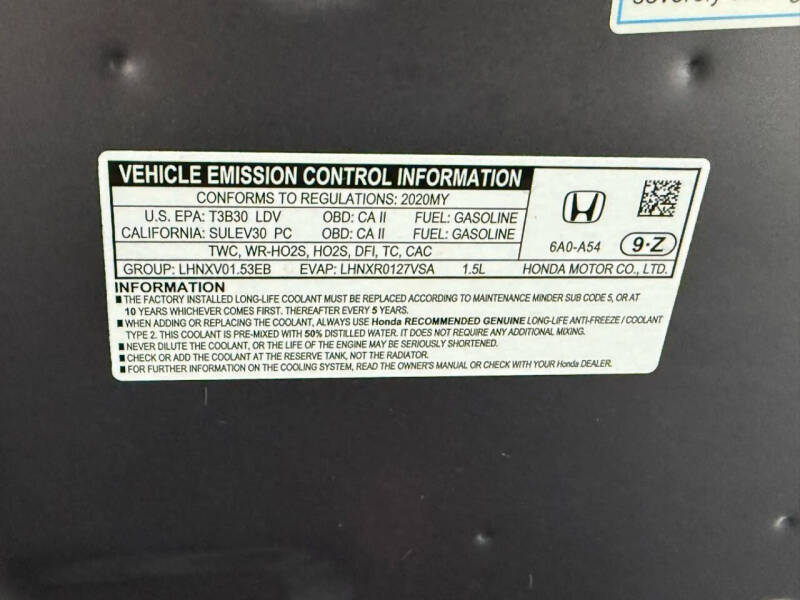 2020 Honda Accord LX