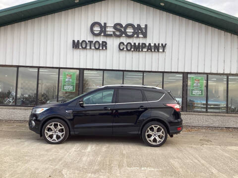 2017 Ford Escape for sale at Olson Motor Company in Morris MN