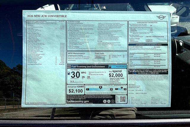 2026 MINI Convertible