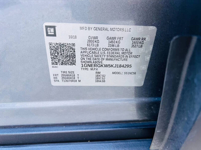 2019 Chevrolet Traverse LT Cloth