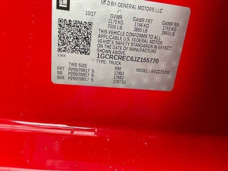 2018 Chevrolet Silverado 1500 LT