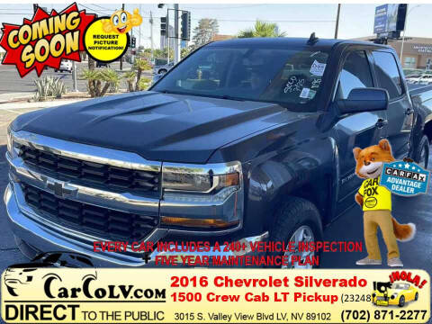 2016 Chevrolet Silverado 1500 for sale at The Car Company in Las Vegas NV