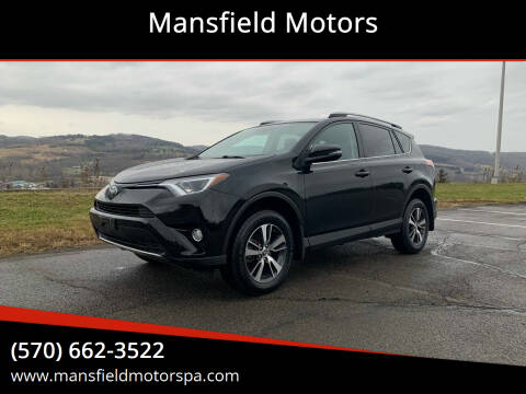 2018 Toyota RAV4 for sale at Mansfield Motors in Mansfield PA