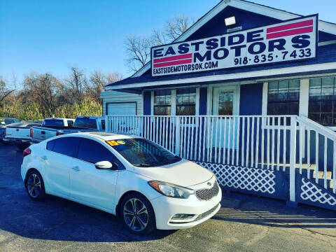 2015 Kia Forte for sale at EASTSIDE MOTORS in Tulsa OK