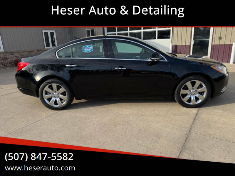 2012 Buick Regal for sale at Heser Auto & Detailing in Jackson MN