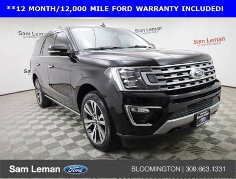 2021 Ford Expedition for sale at Sam Leman Ford in Bloomington IL