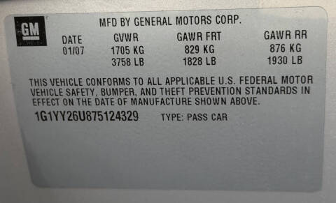 2007 Chevrolet Corvette