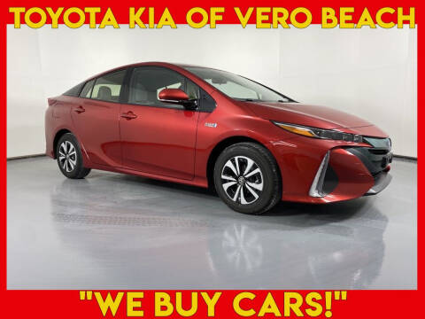 2019 Toyota Prius Prime for sale at PHIL SMITH AUTOMOTIVE GROUP - Toyota Kia of Vero Beach in Vero Beach FL