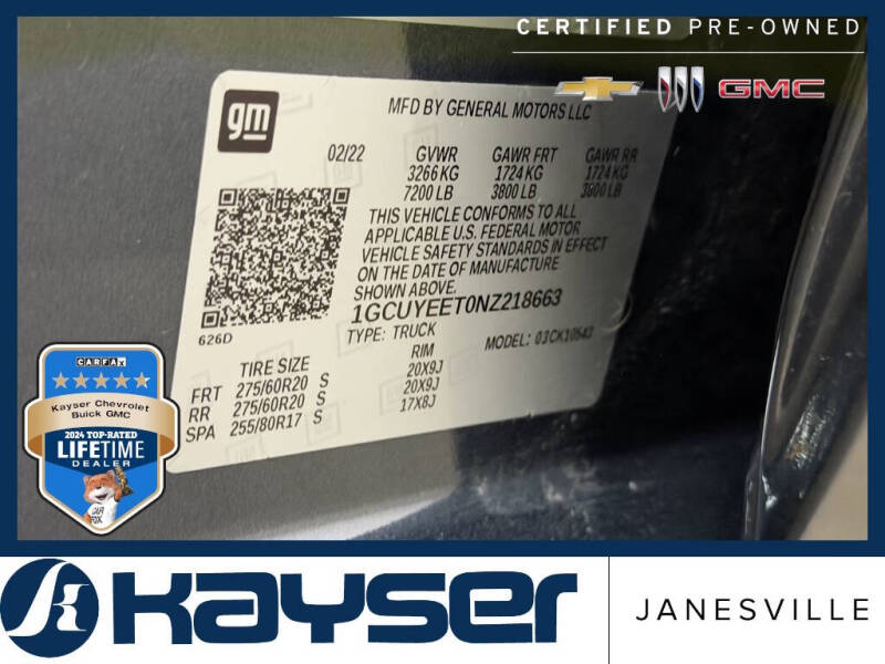 2022 Chevrolet Silverado 1500 Limited