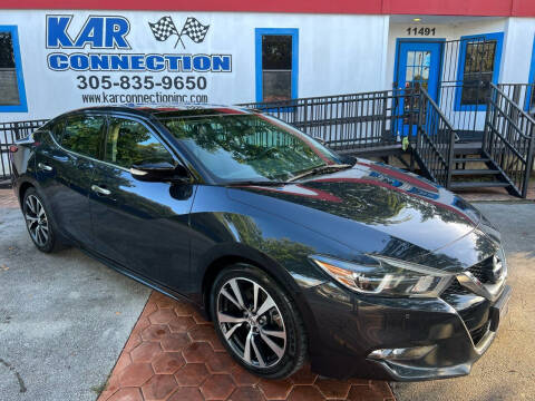 2017 Nissan Maxima for sale at Kar Connection in Miami FL