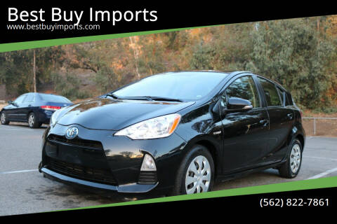 2014 Toyota Prius c for sale at Best Buy Imports in Fullerton CA