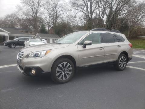 2017 Subaru Outback for sale at Nodine Motor Company in Inman SC
