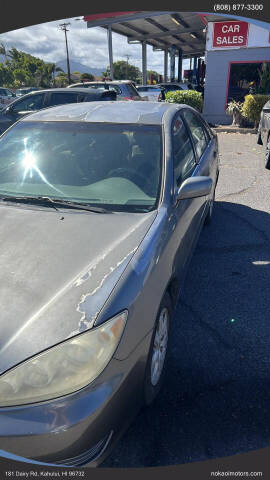 2005 Toyota Camry for sale at No Ka Oi Motors in Kahului HI
