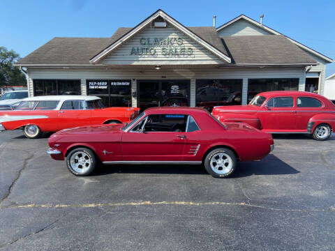 1966 Ford Mustang for sale at Clarks Auto Sales in Middletown OH
