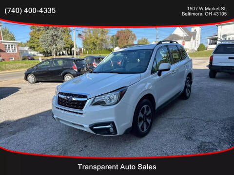 2018 Subaru Forester for sale at Transparent Auto Sales LLC in Baltimore OH