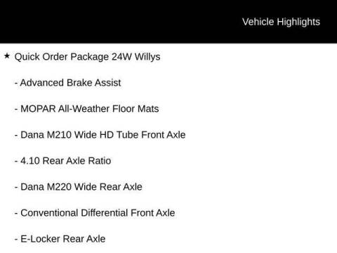 2025 Jeep Wrangler Willys