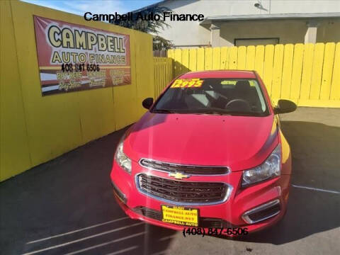 2016 Chevrolet Cruze Limited for sale at Campbell Auto Finance in Gilroy CA