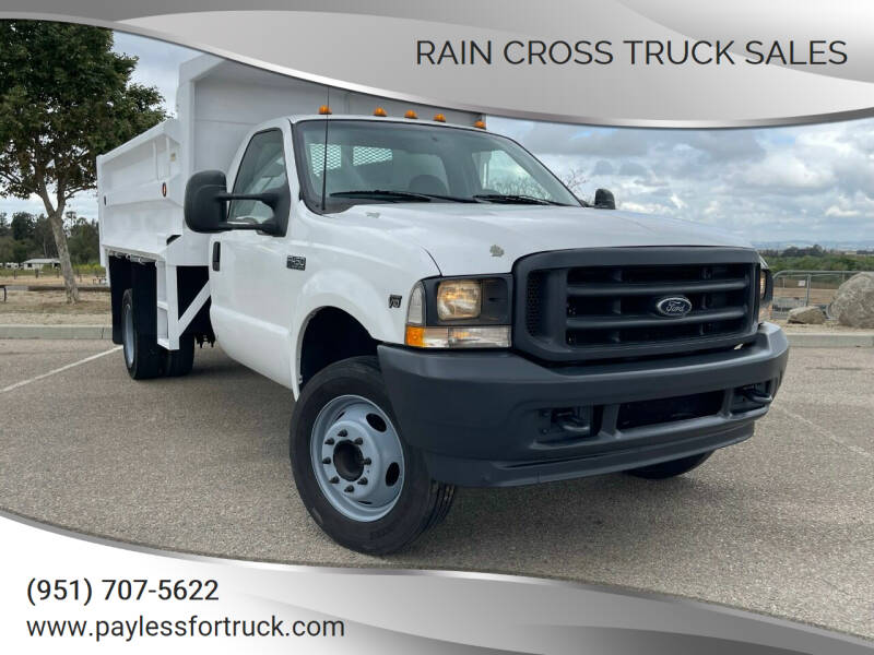 2002 Ford F-450 Super Duty for sale at Rain Cross Truck Sales in Norco CA