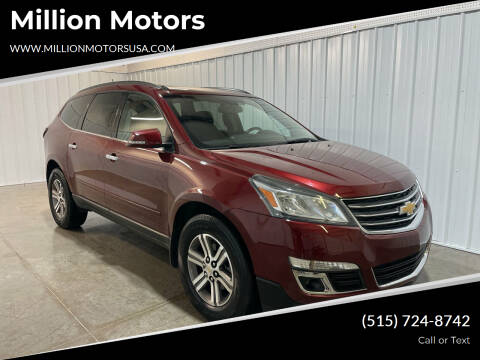 2017 Chevrolet Traverse for sale at Million Motors in Adel IA