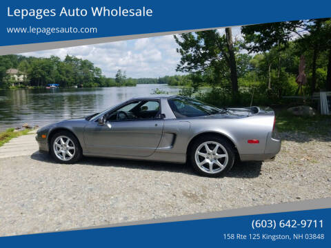 1999 Acura NSX for sale at Lepages Auto Wholesale in Kingston NH